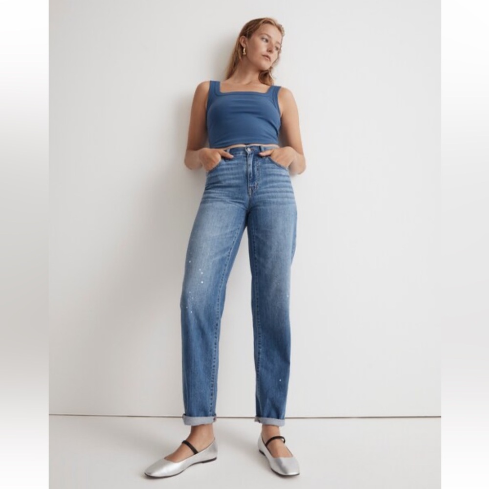 MADEWELL The Greta Silver Mary Jane Flats - Picture 4 of 10